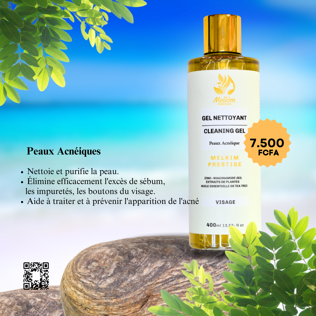 Gel nettoyant visage Anti-acné