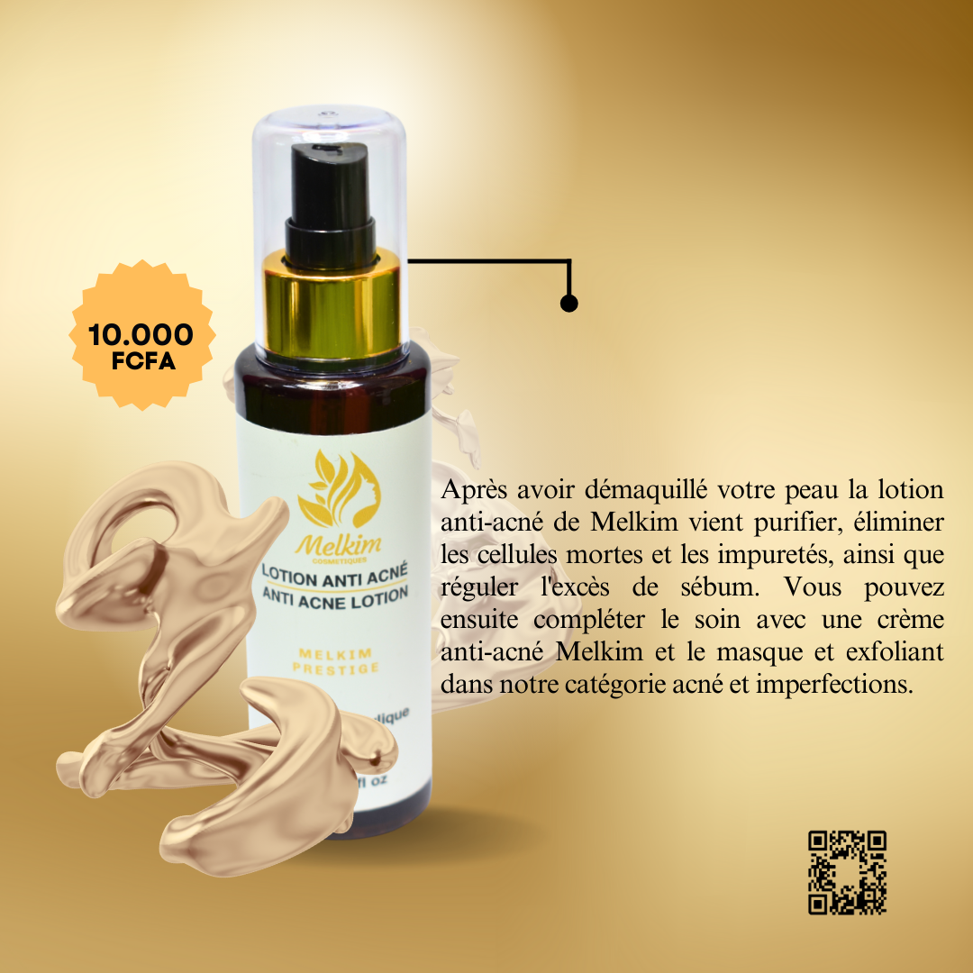 Lotion anti-acné