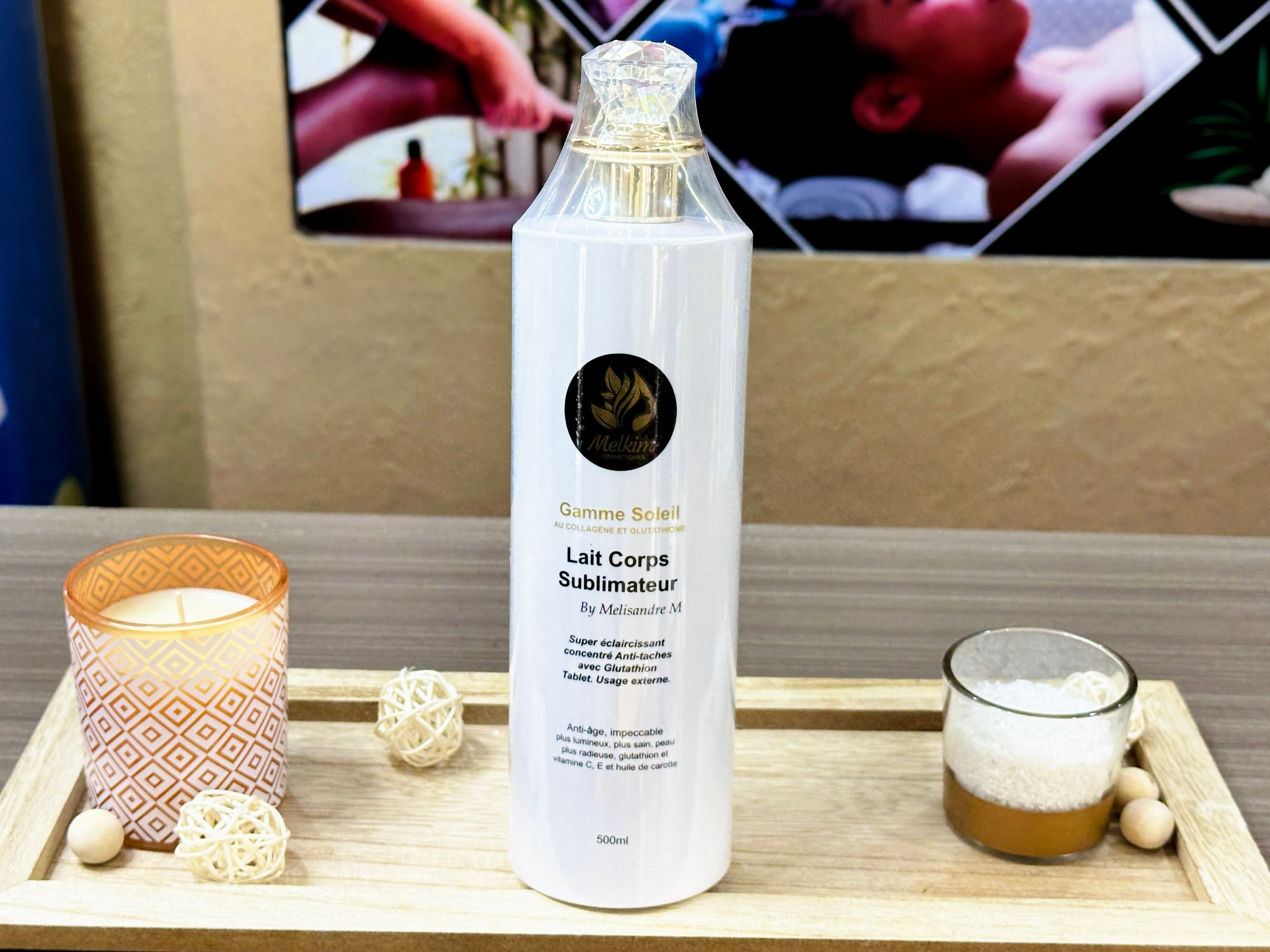 Lait corps sublimateur de teint