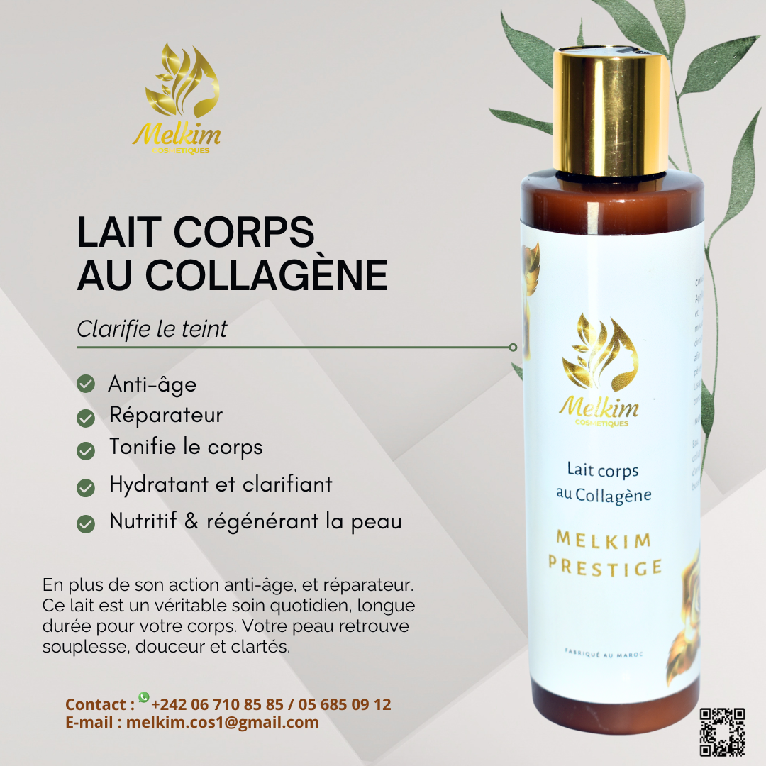 Lait au corps Collagène